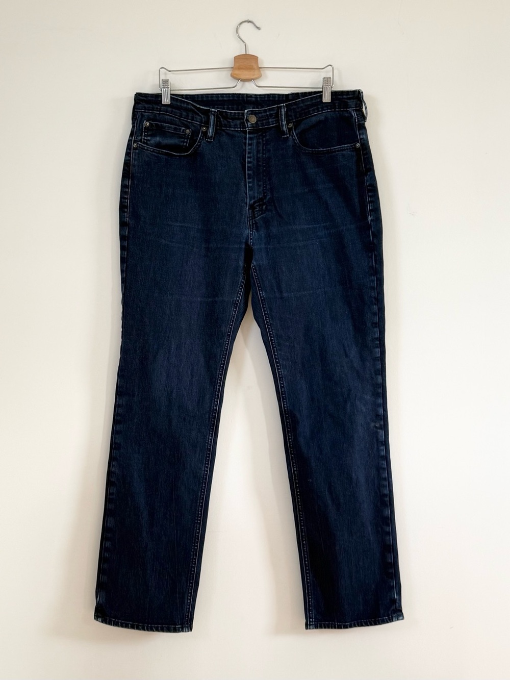 Levi's 541 Athletic Fit Commuter Jeans Dark Wash Men's 36x34 Stretch w Holster